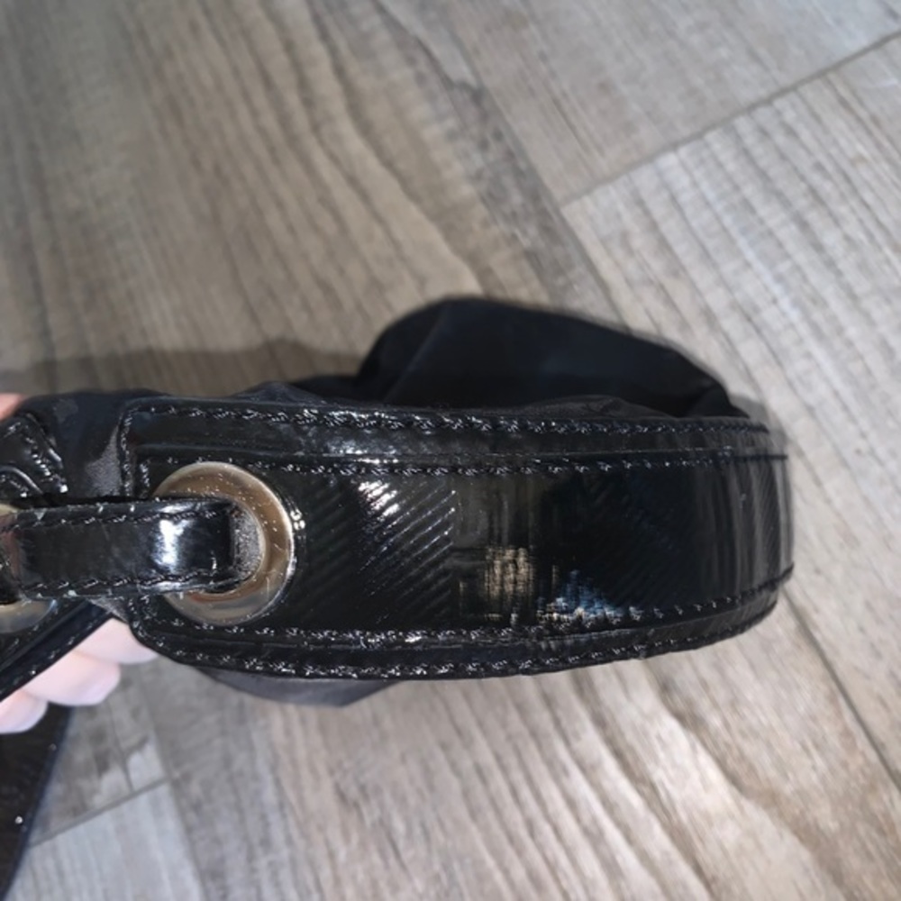 AUTHENTICATED Givenchy black monogram hobo bag shoulder RARE - Picture 12 of 14